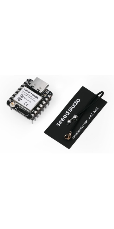 XIAO ESP32C3 - Tiny MCU Board with Wi-Fi and BLE for IoT Controlling Scenarios. Microcontroller with Battery Charge, Power Efficient, and Rich Interface for Tiny Machine Learning. …