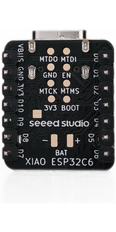 XIAO ESP32C3 - Tiny MCU Board with Wi-Fi and BLE for IoT Controlling Scenarios. Microcontroller with Battery Charge, Power Efficient, and Rich Interface for Tiny Machine Learning. …
