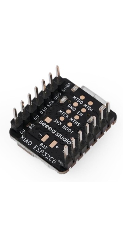 XIAO ESP32C3 - Tiny MCU Board with Wi-Fi and BLE for IoT Controlling Scenarios. Microcontroller with Battery Charge, Power Efficient, and Rich Interface for Tiny Machine Learning. …