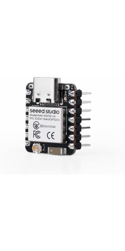 XIAO ESP32C3 - Tiny MCU Board with Wi-Fi and BLE for IoT Controlling Scenarios. Microcontroller with Battery Charge, Power Efficient, and Rich Interface for Tiny Machine Learning. …