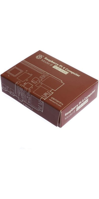 4 Model B 2019 Quad Core 64 Bit WiFi Bluetooth (4GB)