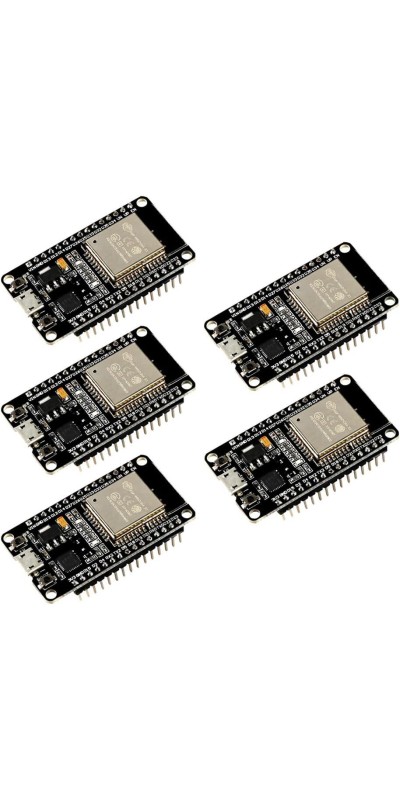 ESP-WROOM-32 ESP32 ESP-32S Development Board 2.4GHz Dual-Mode WiFi + Bluetooth Dual Cores Microcontroller Processor Integrated with Antenna RF AMP Filter AP STA Compatible with Arduino IDE (3PCS)