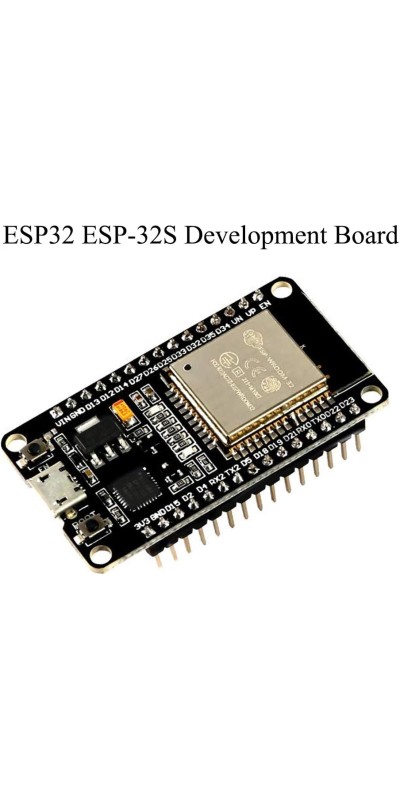ESP-WROOM-32 ESP32 ESP-32S Development Board 2.4GHz Dual-Mode WiFi + Bluetooth Dual Cores Microcontroller Processor Integrated with Antenna RF AMP Filter AP STA Compatible with Arduino IDE (3PCS)