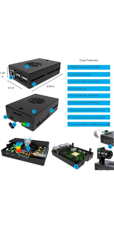 5 Starter Kit MAX - Turbo Cooled Aluminum - (128GB Edition) - (8GB RAM)