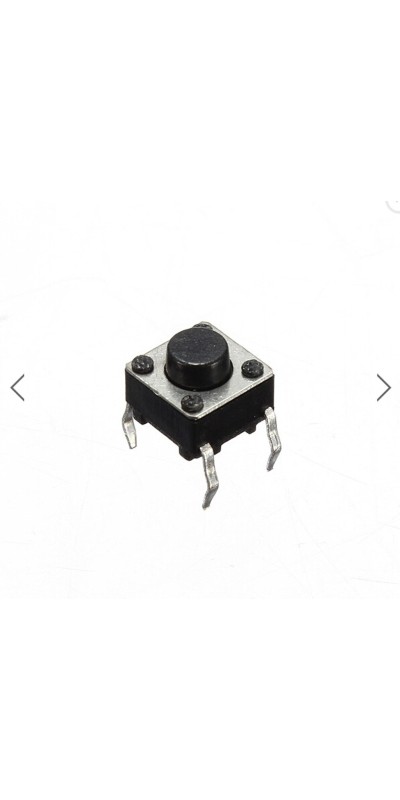 100Pcs 6x6x5 mm Miniature Micro Momentary Tactile Tact Touch Push Button Switch Quality Switch SPST Miniature/Mini/Micro/Small PCB