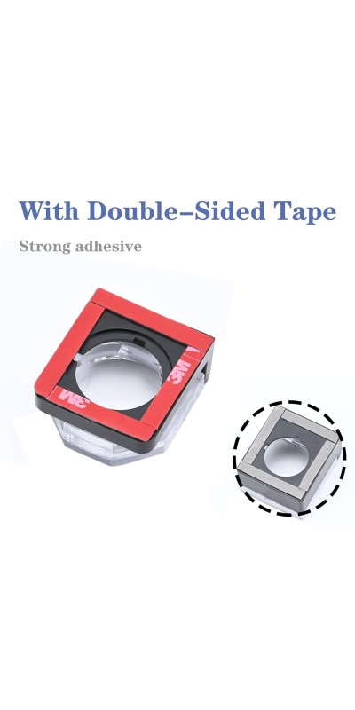 Power Push Button Switch Cover, Dustproof Safety Power Push Button Switch Cover Protector for 22mm Switch Computer PC Desktop