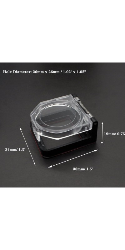 Power Push Button Switch Cover, Dustproof Safety Power Push Button Switch Cover Protector for 22mm Switch Computer PC Desktop