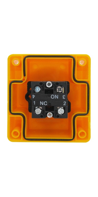 2pcs 22mm 2 NC Red Mushroom Emergency Stop Push Button Switch AC 660V 10A, 1 Year Warranty HB2-ES544