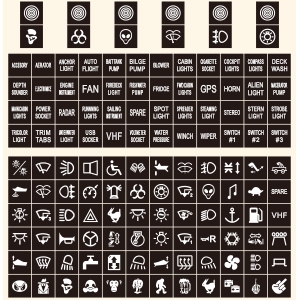 marine switch panel