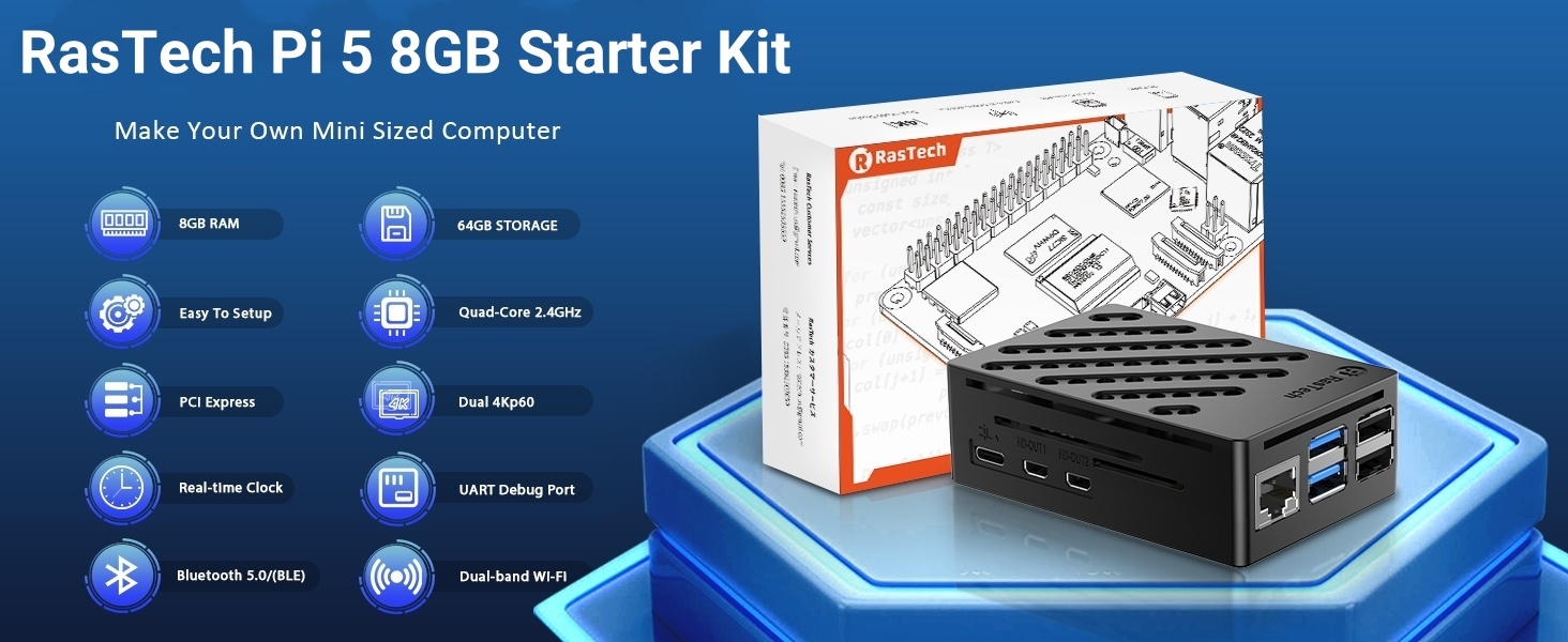 raspberry pi 5 8gb kit